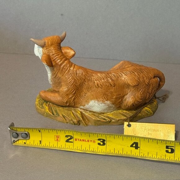 Roman Fontanini Animal Italy Figurine Nativity Christmas Simonelli Cow Bull Vtg - Picture 4 of 5